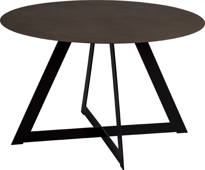 Masterliving Tables TABLE TRIANGLE BLACK H.40CM
